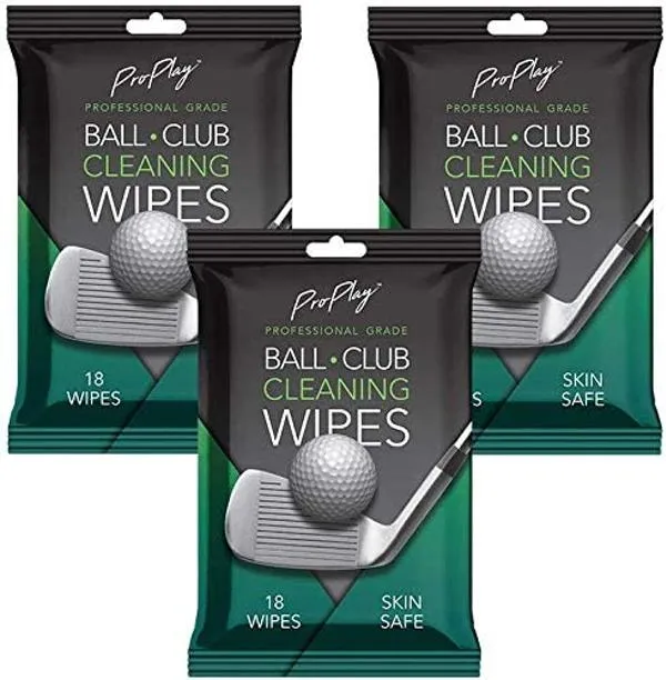 ProPlay Golf Club FACE & Ball Cleaning Wipes