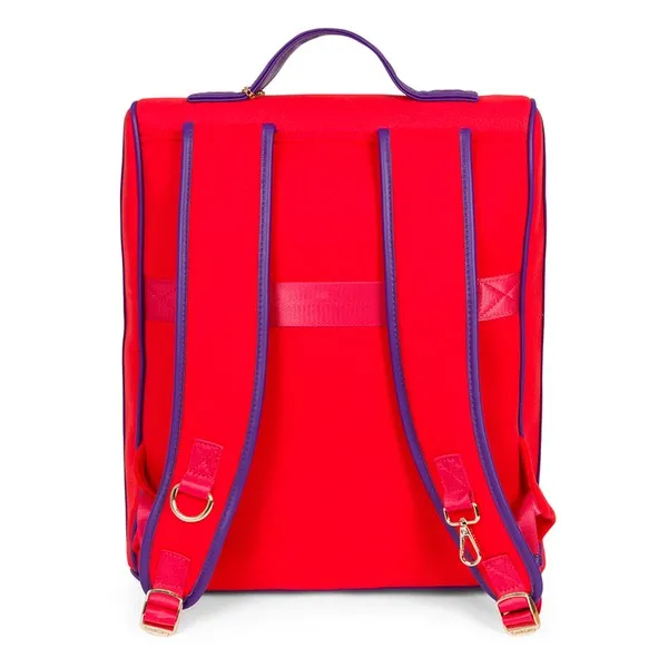 Red&Purple Varsity Backpack