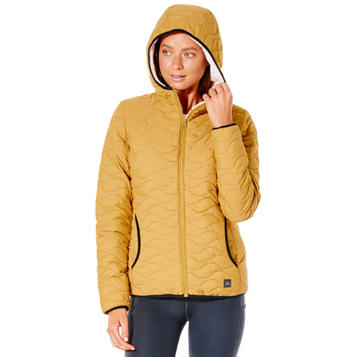 Rip Curl Women's Anoeta Anti-Series Hooded Zip Jacket