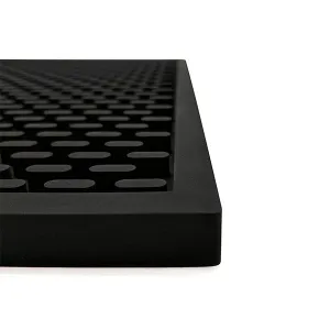 Silicone Black Bar Mat