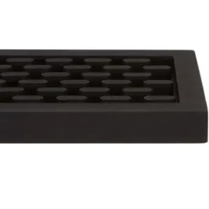 Silicone Black Bar Rail Mat