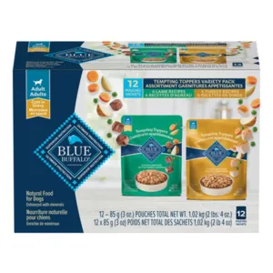 Tempting Toppers Lamb&Turkey Variety Pack