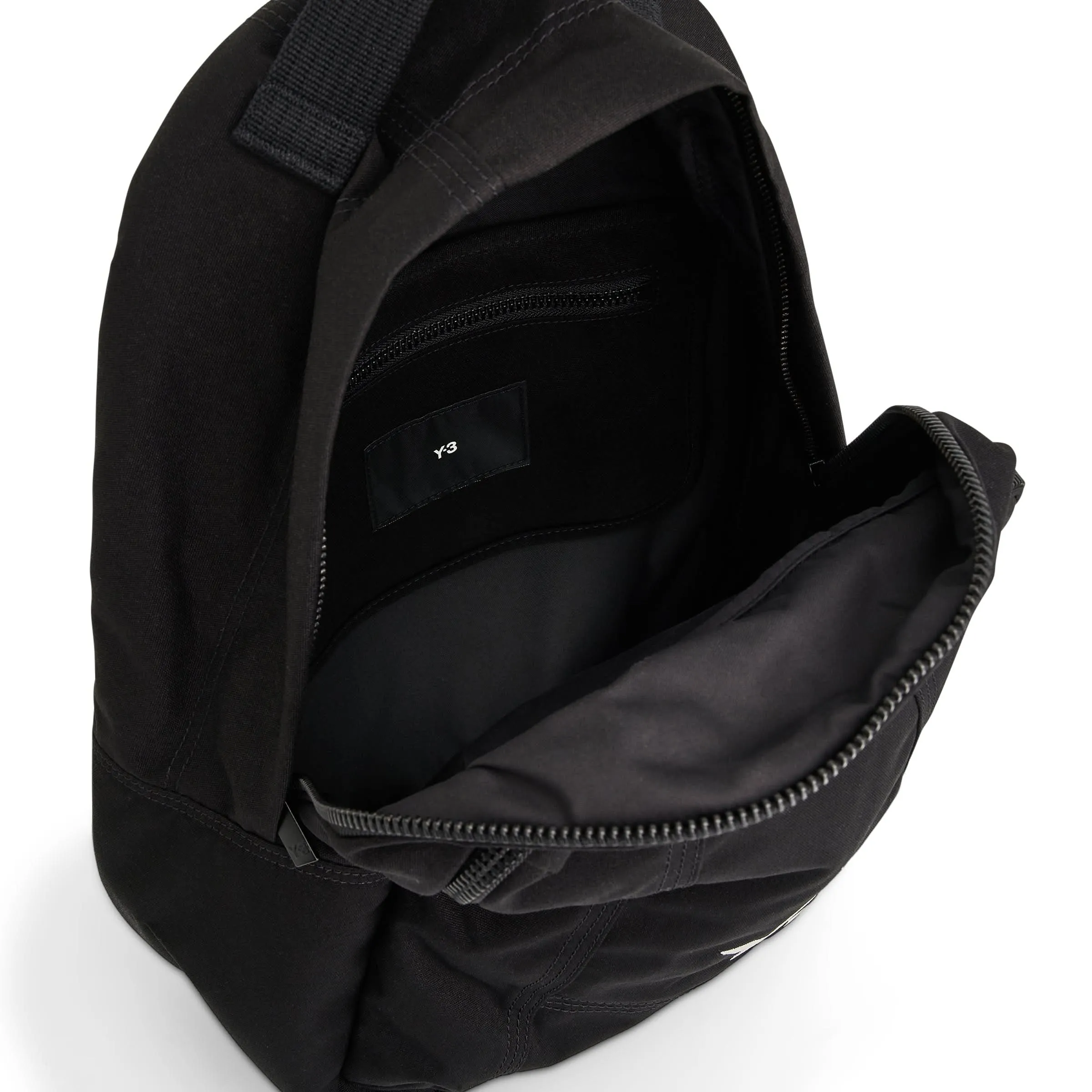 Y-3 Staple Backpack in Black