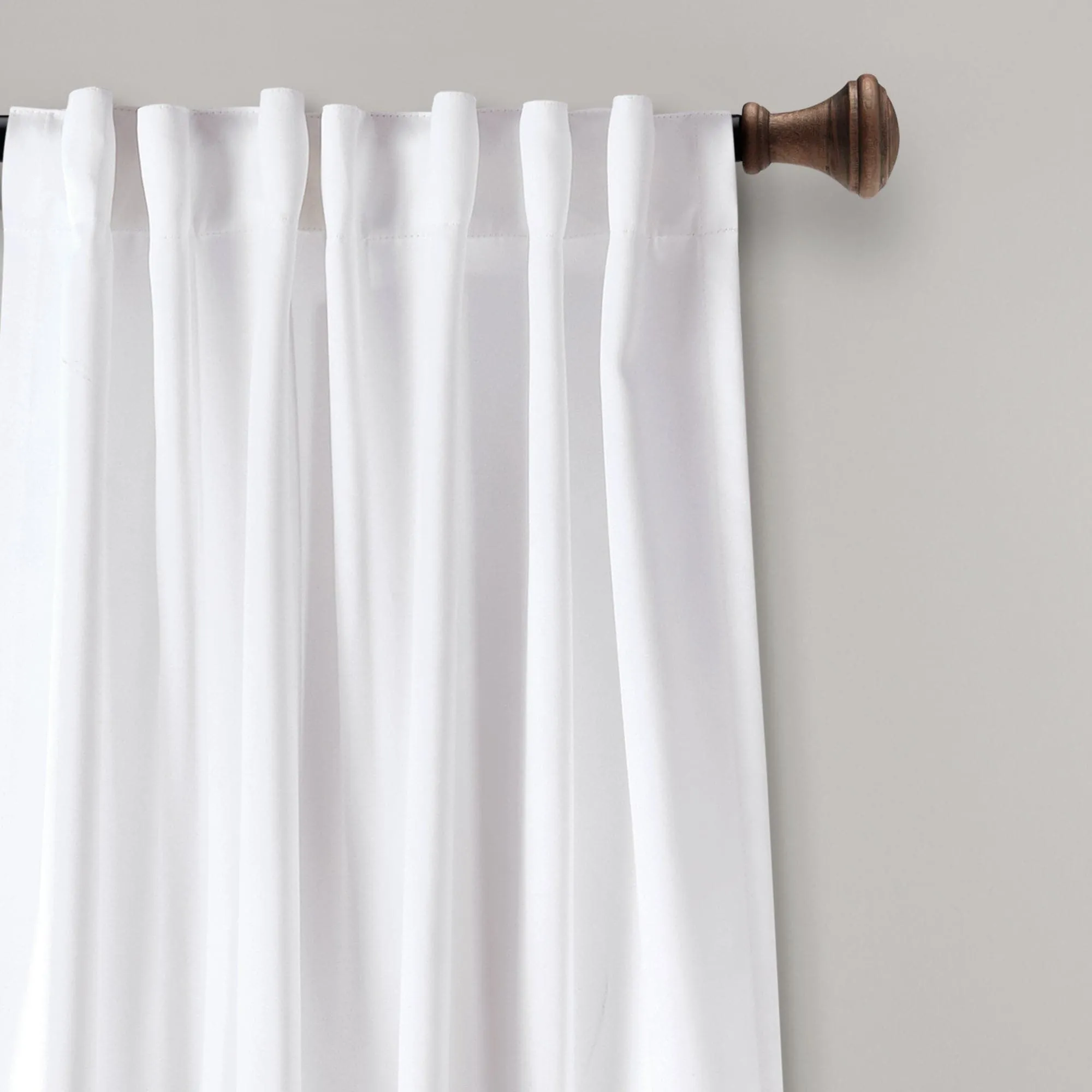 Zuri Flora Light Filtering Window Curtain Panel Set